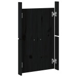 vidaXL Uși de bucătărie de exterior 2 buc., negru, 50x9x82 cm