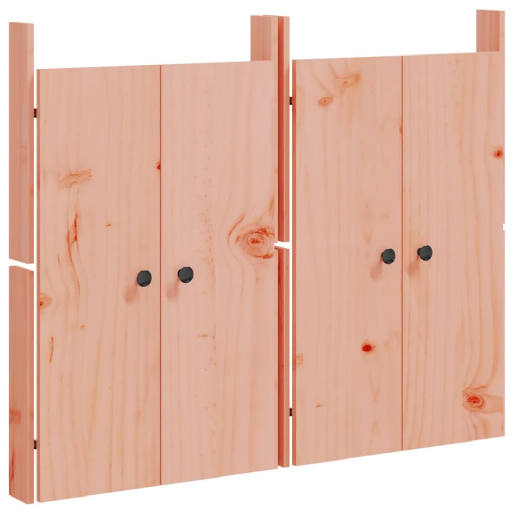 vidaXL Uși de bucătărie de exterior 2 buc., 50x9x82 cm, lemn masiv pin