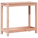 vidaXL Masă de plantare cu raft, 82,5x35x75 cm, lemn masiv de pin vidaXL Masă de plantare cu raft, 82,5x35x75 cm, lemn masiv de pin