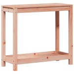 vidaXL Masă de plantare cu raft, 82,5x35x75 cm, lemn masiv de pin vidaXL Masă de plantare cu raft, 82,5x35x75 cm, lemn masiv de pin
