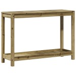 vidaXL Masă de plantare cu raft, 108x35x75 cm, lemn de pin tratat vidaXL Masă de plantare cu raft, 108x35x75 cm, lemn de pin tratat