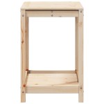 vidaXL Masă de plantare cu poliță, 82,5x50x75 cm, lemn masiv de pin vidaXL Masă de plantare cu poliță, 82,5x50x75 cm, lemn masiv de pin
