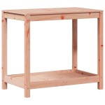 vidaXL Masă de plantare cu raft, 82,5x50x75 cm, lemn masiv douglas vidaXL Masă de plantare cu raft, 82,5x50x75 cm, lemn masiv douglas
