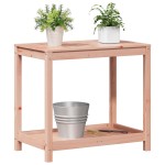 vidaXL Masă de plantare cu raft, 82,5x50x75 cm, lemn masiv douglas vidaXL Masă de plantare cu raft, 82,5x50x75 cm, lemn masiv douglas