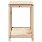 vidaXL Masă de plantare cu poliță, 108x50x75 cm, lemn masiv de pin vidaXL Masă de plantare cu poliță, 108x50x75 cm, lemn masiv de pin