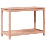 vidaXL Masă de plantare cu raft, 108x50x75 cm, lemn masiv douglas vidaXL Masă de plantare cu raft, 108x50x75 cm, lemn masiv douglas