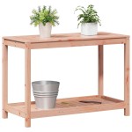 vidaXL Masă de plantare cu raft, 108x50x75 cm, lemn masiv douglas vidaXL Masă de plantare cu raft, 108x50x75 cm, lemn masiv douglas