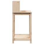 vidaXL Masă de plantare cu rafturi, 82,5x50x109,5 cm, lemn masiv pin vidaXL Masă de plantare cu rafturi, 82,5x50x109,5 cm, lemn masiv pin