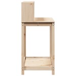 vidaXL Masă de plantare cu rafturi, 108x50x109,5 cm, lemn masiv pin vidaXL Masă de plantare cu rafturi, 108x50x109,5 cm, lemn masiv pin
