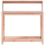 vidaXL Masă de plantare cu rafturi 108x50x109,5 cm lemn masiv douglas vidaXL Masă de plantare cu rafturi 108x50x109,5 cm lemn masiv douglas