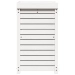 vidaXL Masă de plantare cu rafturi alb 82,5x50x86,5 cm lemn masiv pin vidaXL Masă de plantare cu rafturi alb 82,5x50x86,5 cm lemn masiv pin