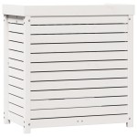 vidaXL Masă de plantare cu rafturi alb 82,5x50x86,5 cm lemn masiv pin vidaXL Masă de plantare cu rafturi alb 82,5x50x86,5 cm lemn masiv pin