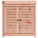 vidaXL Masă de plantare cu rafturi 82,5x50x86,5 cm lemn masiv douglas vidaXL Masă de plantare cu rafturi 82,5x50x86,5 cm lemn masiv douglas