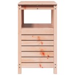 vidaXL Masă de plantare cu rafturi 82,5x45x81 cm lemn masiv douglas vidaXL Masă de plantare cu rafturi 82,5x45x81 cm lemn masiv douglas