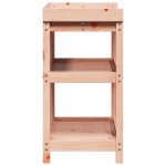 vidaXL Masă de plantare cu rafturi 82,5x45x86,5 cm lemn masiv douglas