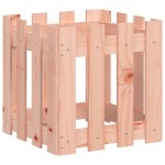 vidaXL Jardinieră grădină design gard, 40x40x40 cm, lemn masiv douglas vidaXL Jardinieră grădină design gard, 40x40x40 cm, lemn masiv douglas