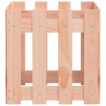vidaXL Jardinieră grădină design gard, 40x40x40 cm, lemn masiv douglas vidaXL Jardinieră grădină design gard, 40x40x40 cm, lemn masiv douglas