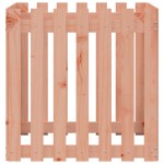 vidaXL Jardinieră grădină design gard, 70x70x70 cm, lemn masiv douglas vidaXL Jardinieră grădină design gard, 70x70x70 cm, lemn masiv douglas