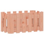 vidaXL Jardinieră grădină design gard, 60x30x30 cm, lemn masiv douglas vidaXL Jardinieră grădină design gard, 60x30x30 cm, lemn masiv douglas