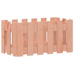 vidaXL Jardinieră grădină design gard, 60x30x30 cm, lemn masiv douglas vidaXL Jardinieră grădină design gard, 60x30x30 cm, lemn masiv douglas