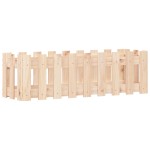 vidaXL Pat înălțat grădină design gard 100x30x30 cm lemn de pin tratat
