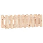 vidaXL Pat înălțat grădină design gard 100x30x30 cm lemn de pin tratat