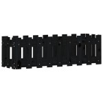 vidaXL Pat înălțat grădină design gard 100x30x30 cm lemn de pin tratat