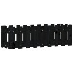 vidaXL Pat înălțat grădină design gard 100x30x30 cm lemn de pin tratat