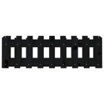 vidaXL Pat înălțat grădină design gard 100x30x30 cm lemn de pin tratat