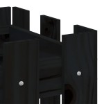 vidaXL Pat înălțat grădină design gard 100x30x30 cm lemn de pin tratat