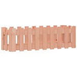 vidaXL Pat înălțat grădină cu design gard 100x30x30 cm lemn douglas vidaXL Pat înălțat grădină cu design gard 100x30x30 cm lemn douglas