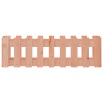 vidaXL Pat înălțat grădină cu design gard 100x30x30 cm lemn douglas vidaXL Pat înălțat grădină cu design gard 100x30x30 cm lemn douglas