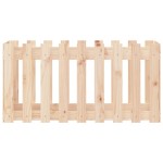 vidaXL Pat înălțat grădină design gard 100x50x50 cm lemn de pin tratat