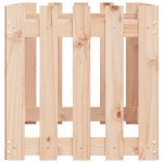 vidaXL Pat înălțat grădină design gard 100x50x50 cm lemn de pin tratat
