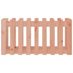 vidaXL Pat înălțat grădină cu design gard 100x50x50 cm lemn douglas