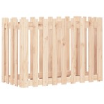 vidaXL Pat înălțat grădină design gard 100x50x70 cm lemn impregnat pin