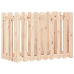 vidaXL Pat înălțat grădină design gard 100x50x70 cm lemn impregnat pin