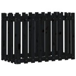 vidaXL Pat înălțat grădină design gard 100x50x70 cm lemn de pin tratat