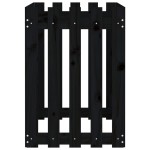 vidaXL Pat înălțat grădină design gard 100x50x70 cm lemn de pin tratat