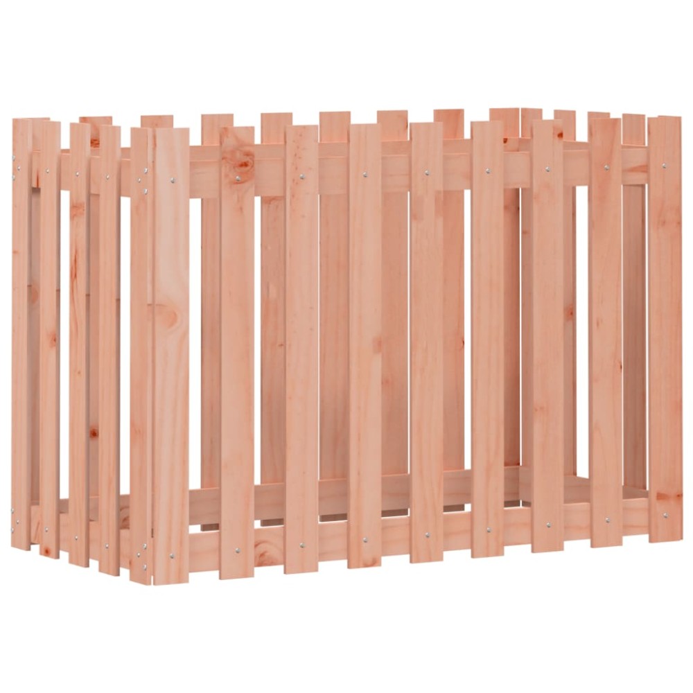 vidaXL Pat înălțat grădină design gard 100x50x70 cm lemn impregnat pin