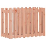 vidaXL Pat înălțat grădină design gard 100x50x70 cm lemn impregnat pin