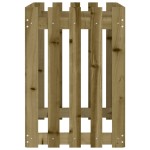 vidaXL Pat înălțat grădină design gard 100x50x70 cm lemn impregnat pin
