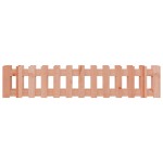 vidaXL Pat înălțat grădină cu design gard 150x30x30 cm lemn douglas
