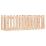 vidaXL Pat înălțat grădină design gard 150x50x50 cm lemn de pin tratat