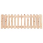 vidaXL Pat înălțat grădină design gard 150x50x50 cm lemn de pin tratat