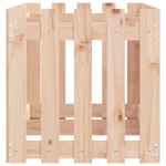 vidaXL Pat înălțat grădină design gard 150x50x50 cm lemn de pin tratat