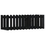 vidaXL Pat înălțat grădină design gard 150x50x50 cm lemn de pin tratat