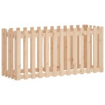 vidaXL Pat înălțat grădină design gard 150x50x70 cm lemn impregnat pin
