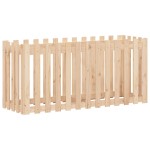 vidaXL Pat înălțat grădină design gard 150x50x70 cm lemn impregnat pin