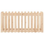 vidaXL Pat înălțat grădină design gard 150x50x70 cm lemn impregnat pin